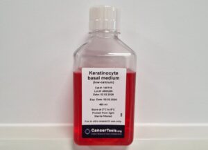 Keratinocyte basal medium (low calcium)